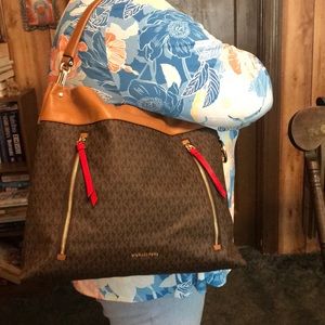 Michael Kors tote. Has a ink stain on the liner